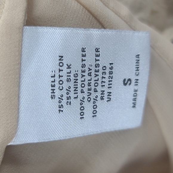 Lela rose in collaboration with target and Neiman Marcus tan tank with crochet - Picture 4 of 4